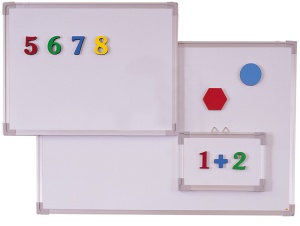 Whiteboard 60 x 90 cm. - magnetisk